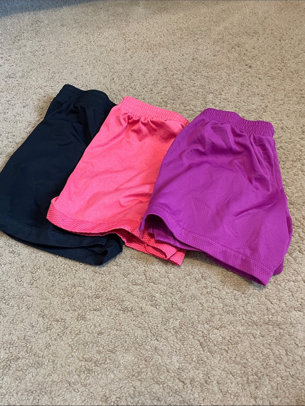 Girls athletic shorts bundle